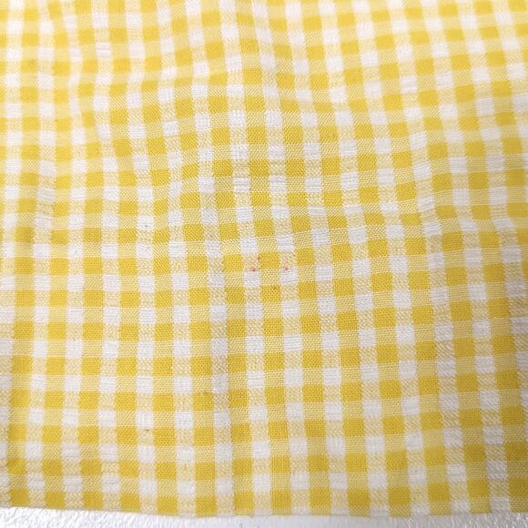 Vintage Magic Years Outfit Girls Size 18-24m Yellow Gingham Tank Shorts - Picture 4 of 7